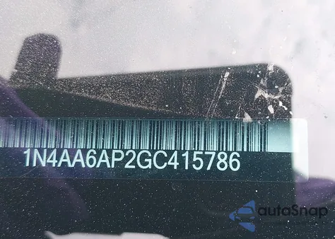 2016 Nissan Maxima 3.5 Sl z USA, uszkodzony, nr VIN 1N4AA6AP2GC415786